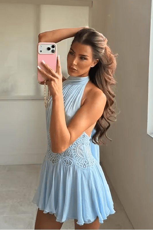 SOKYND Erica Halter Backless Mini Dress DressSOKYND-787223-S-OS-23959S