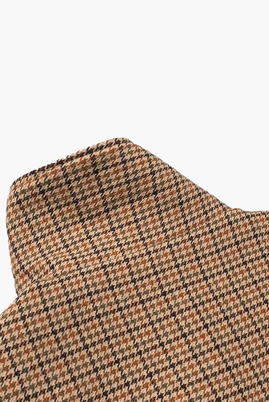 SOKYND Amy Funnel Neck Houndstooth Short Jacket JacketSOKYND-863511-M-OS-81815M