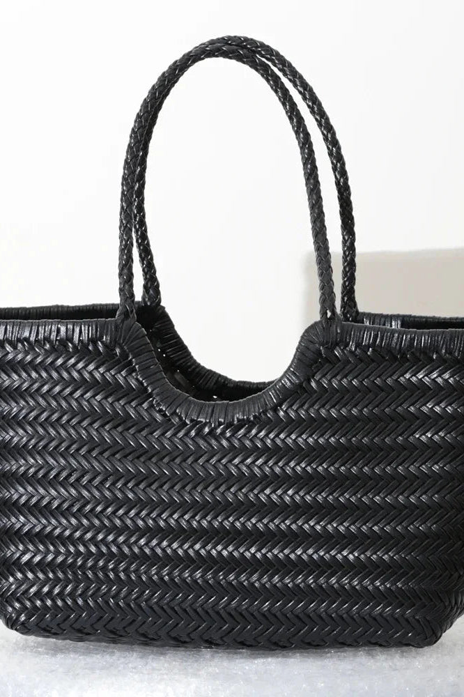 SOKYND Aneta Woven Tote Bag HandbagsSOKYND-481047-GRE-S-71255GreenS