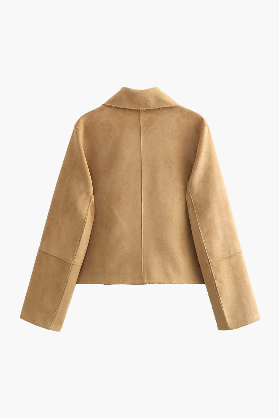 SOKYND Edie Faux Suede Cropped Jacket JacketSOKYND-211159-M-OS-85623M