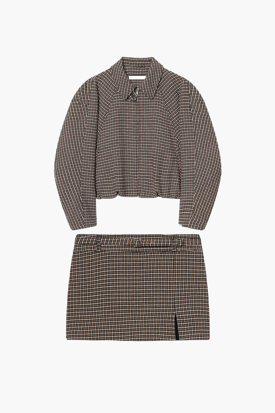 SOKYND Hannah Houndstooth Zip Jacket Matching SetsSOKYND-474583-SUI-XS-99351Suit - Jacket + SkirtXS