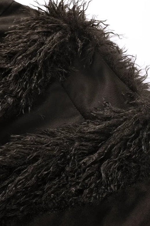 SOKYND Jedda Plush Faux Fur Coat Coats & Jacketspj1767625273826930229BrownL