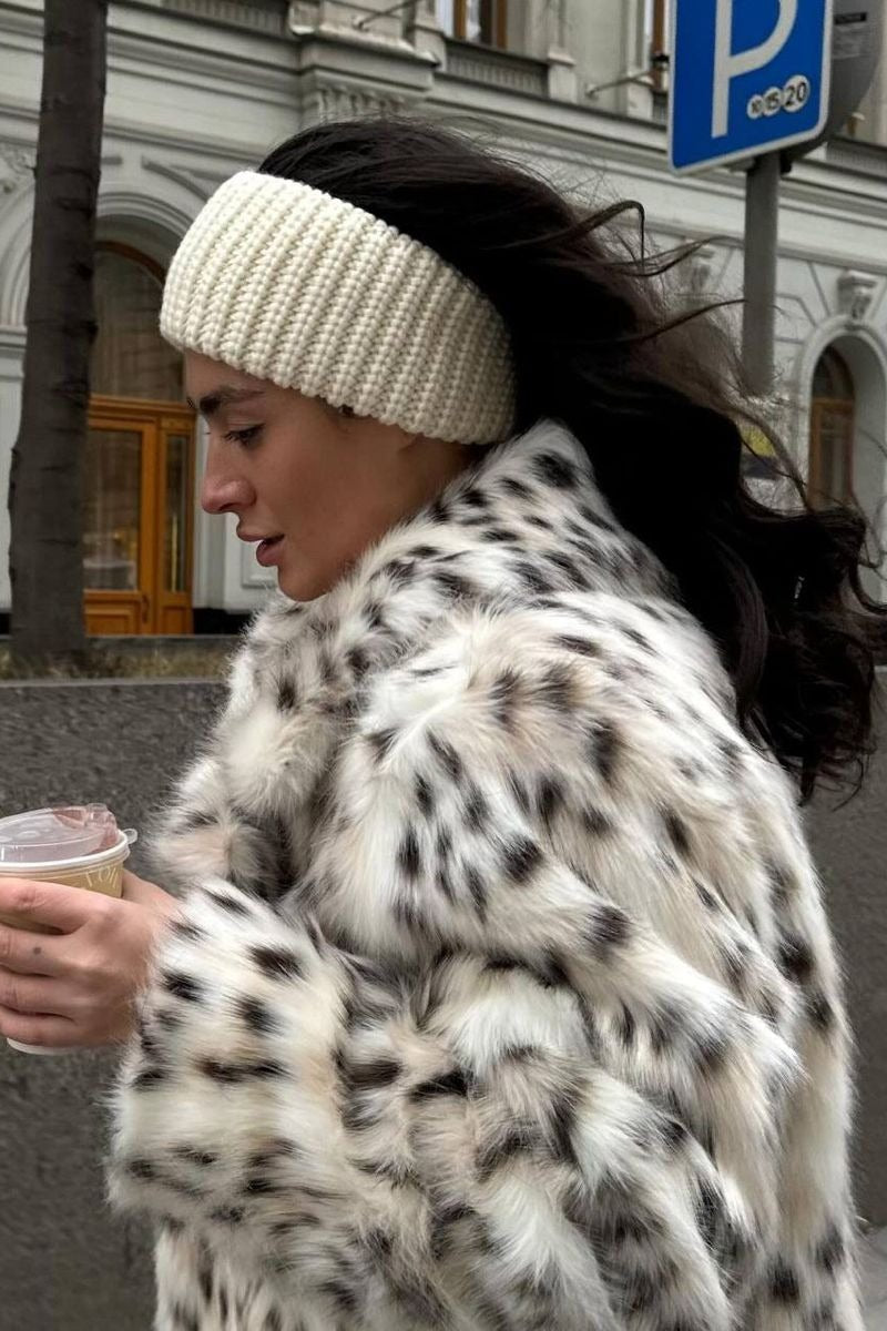 SOKYND Josephine Leopard Faux Fur Coat Coats & Jacketshu1767625273836626982White LeopardXS