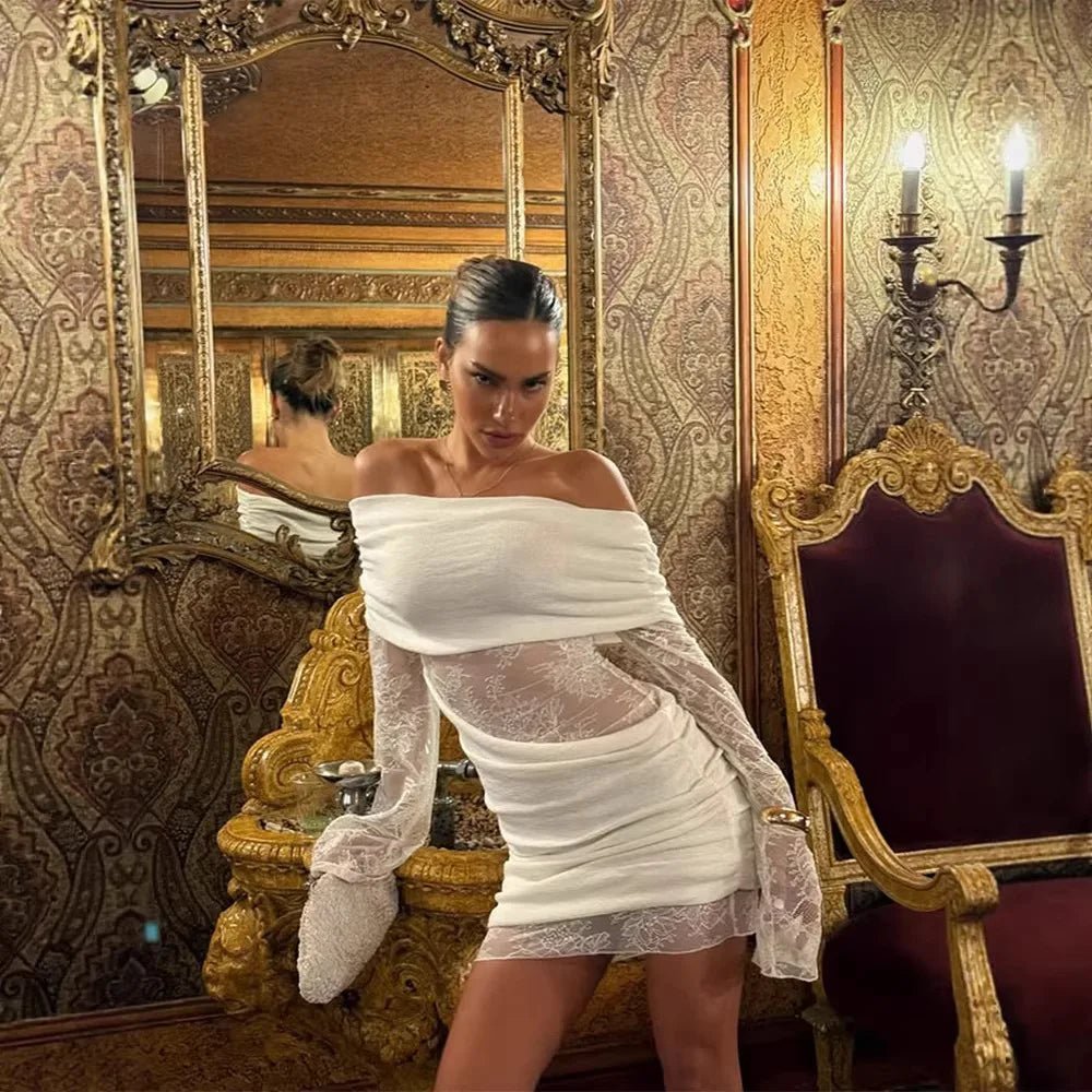SOKYND Kate Off-Shoulder Mini Dress