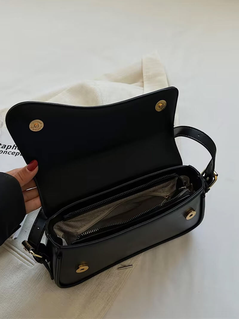 SOKYND Lara Shoulder Saddle Bag BagSOKYND-909399-SIL-R-48311SilverRegular