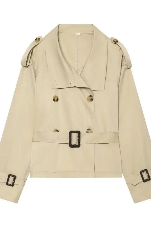 SOKYND Lucy Belted Trench Coat CoatSOKYND-541143-BEI-L-32407BeigeL