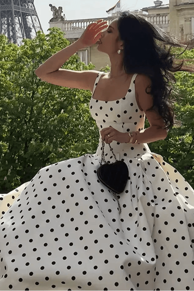 SOKYND Martha Polka Dot Midi Dress DressSOKYND-234327-S-OS-40535S