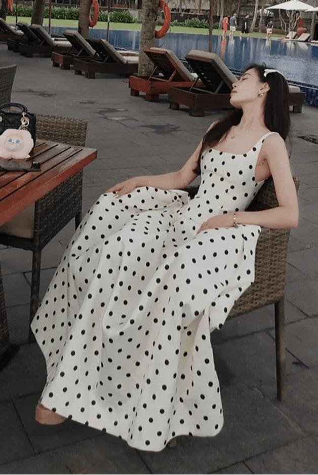 SOKYND Martha Polka Dot Midi Dress DressSOKYND-234327-S-OS-40535S