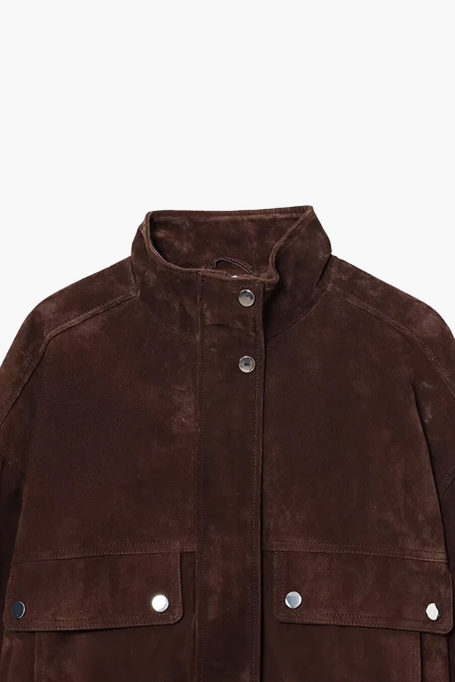 SOKYND Riley Faux Suede Jacket Coats & JacketsTm1774219786690295560S