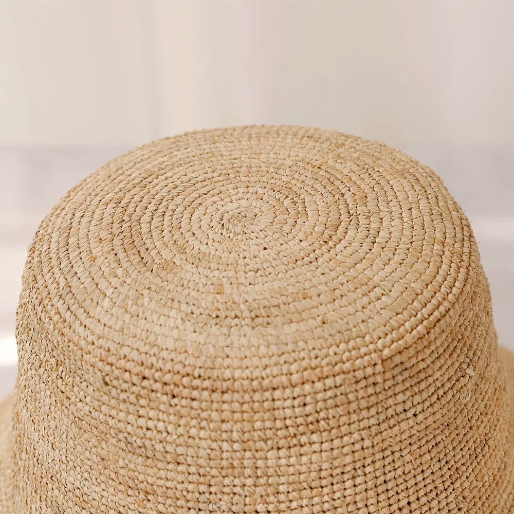 Madison Raffia Bucket Hat
