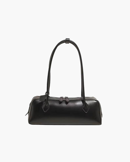 Emily Vintage Leather Baguette Bag