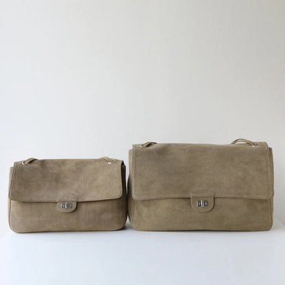 Olivia Frosted Leather Retro Tote Bag