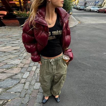 Linda Shiny Puffer Jacket