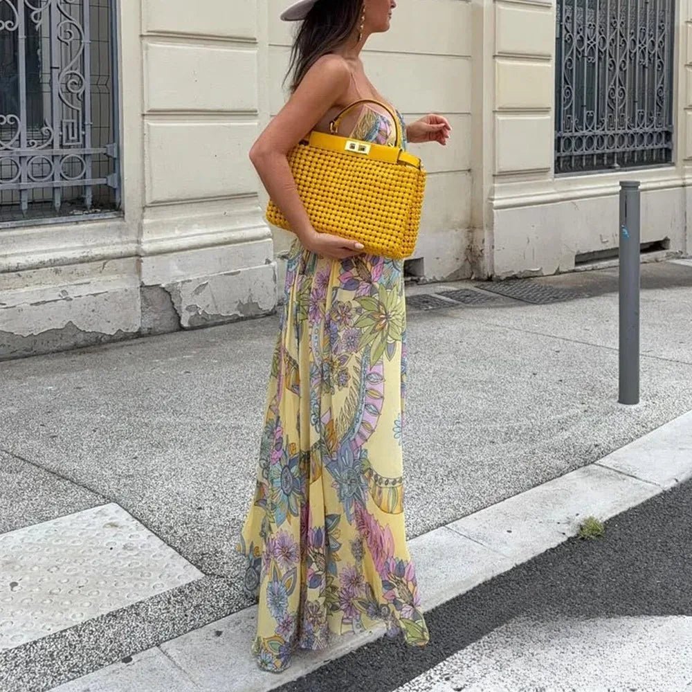 Jesse Floral Chiffon Cami Dress