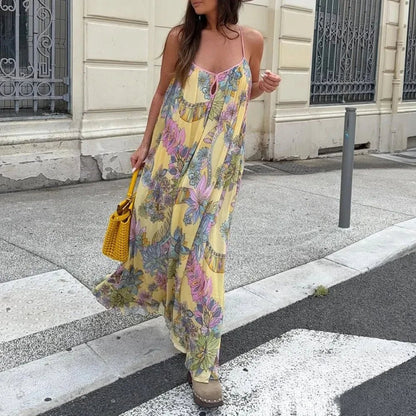 Jesse Floral Chiffon Cami Dress