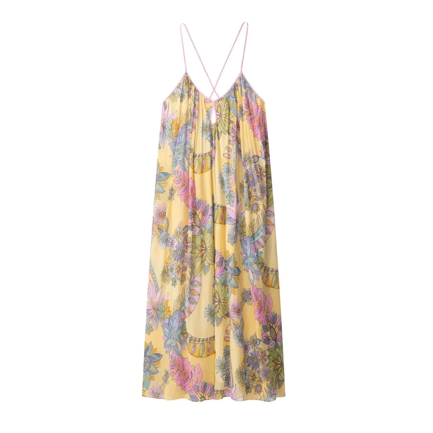 Jesse Floral Chiffon Cami Dress