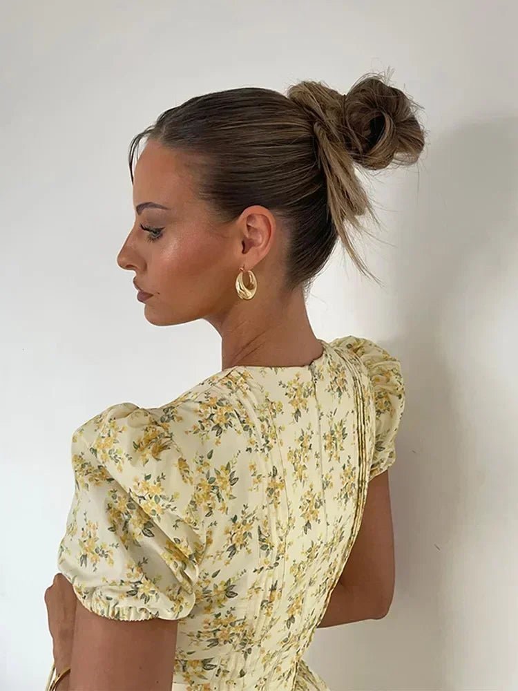 Anya V-Neck Mini Dress