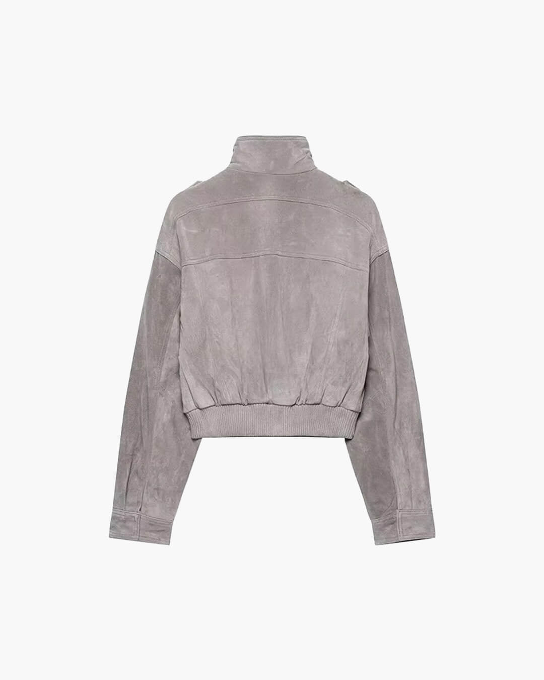 Nina Faux Suede Cropped Jacket