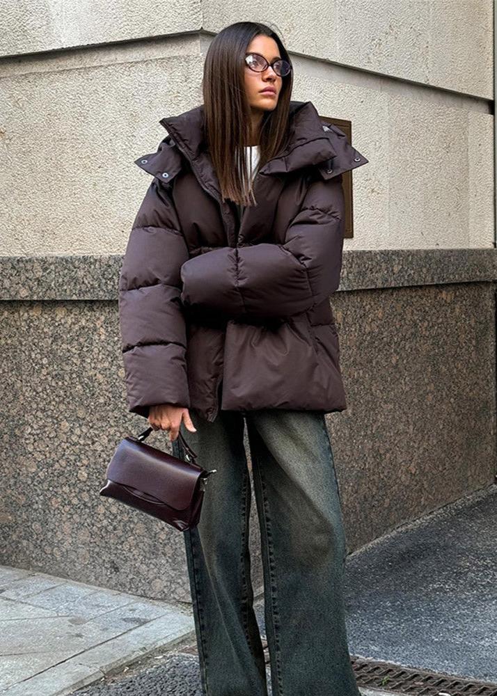Lola Oversized Puffer Jacket with Detachable Hood