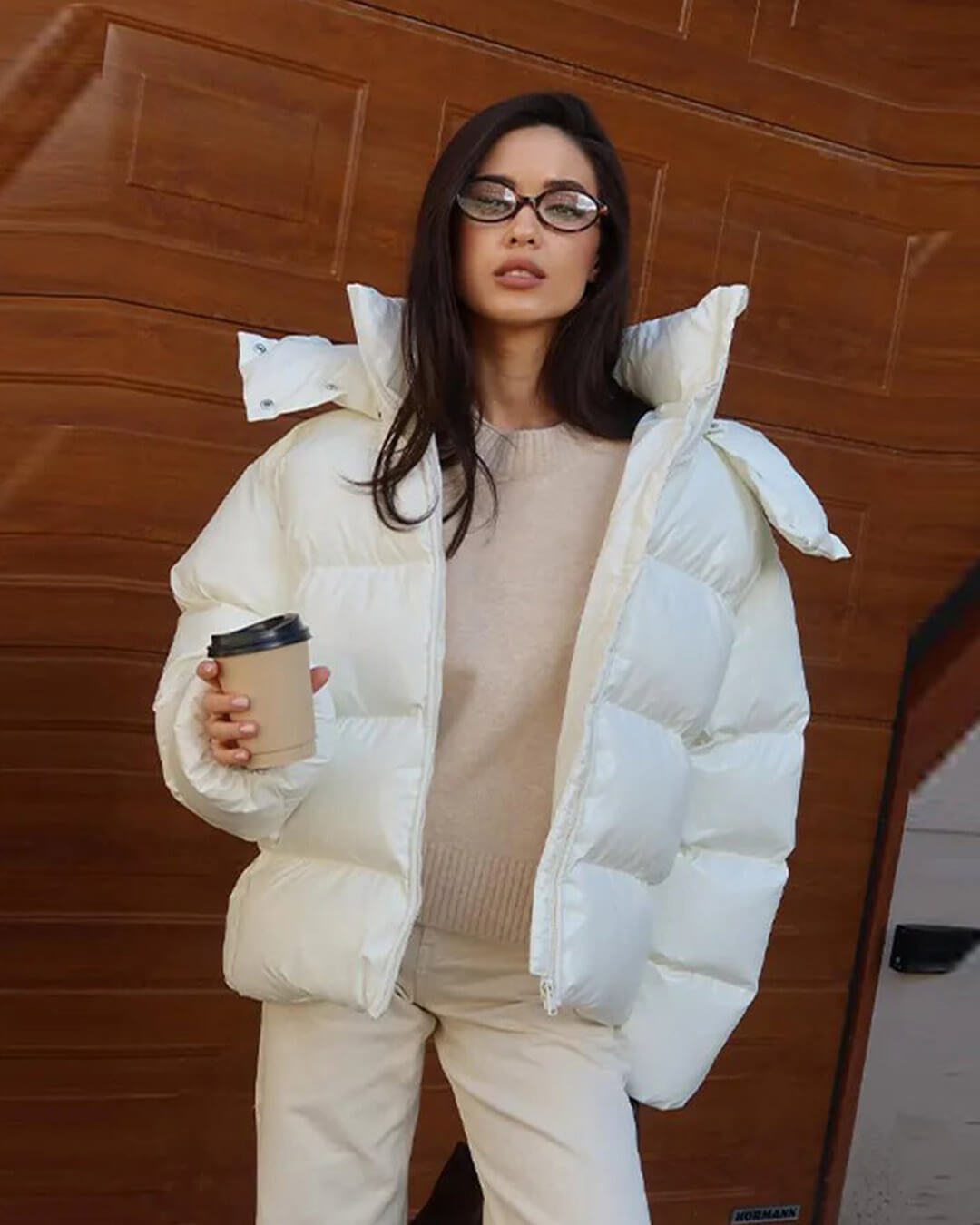 Chaqueta acolchada Davina con capucha