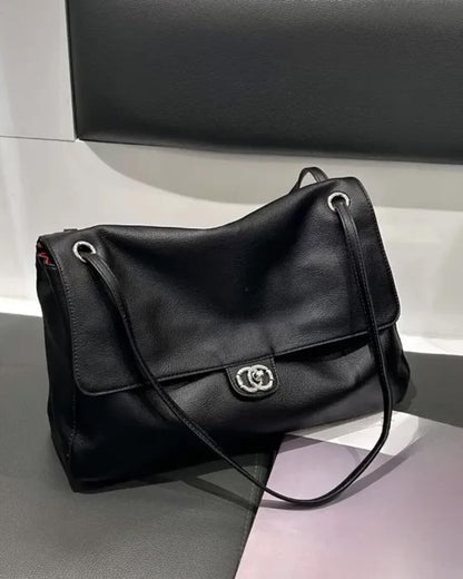 Zoe Buckle Flap Shoulder Bag