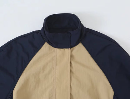 Nora Patchwork Nylon Tracksuit