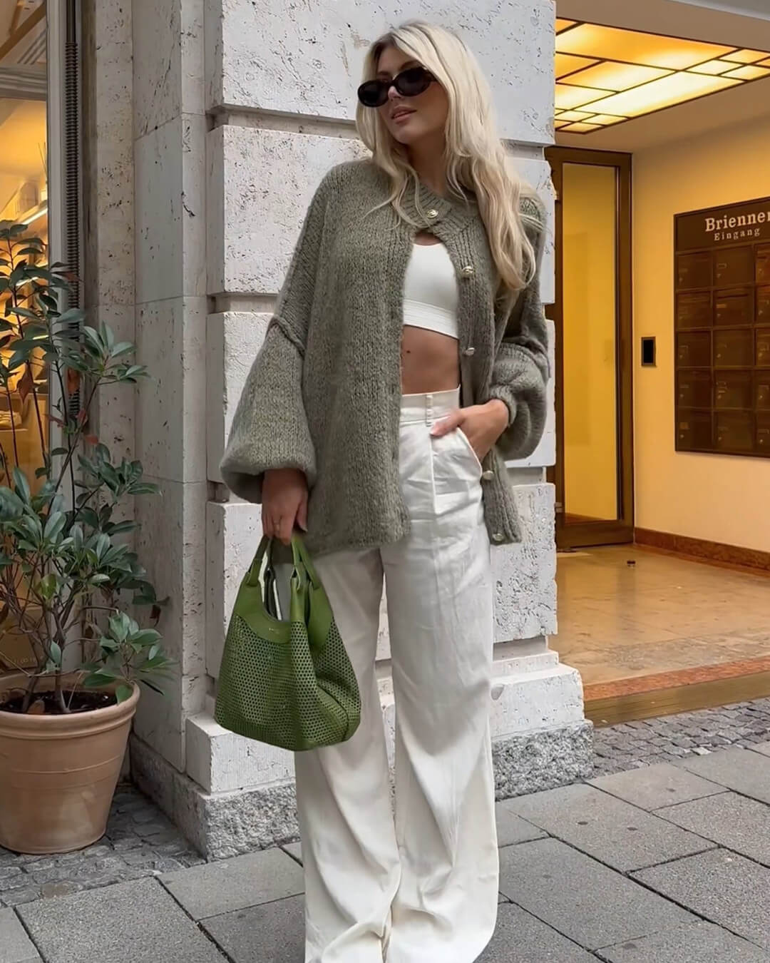 Lisa Long Cardigan Knit