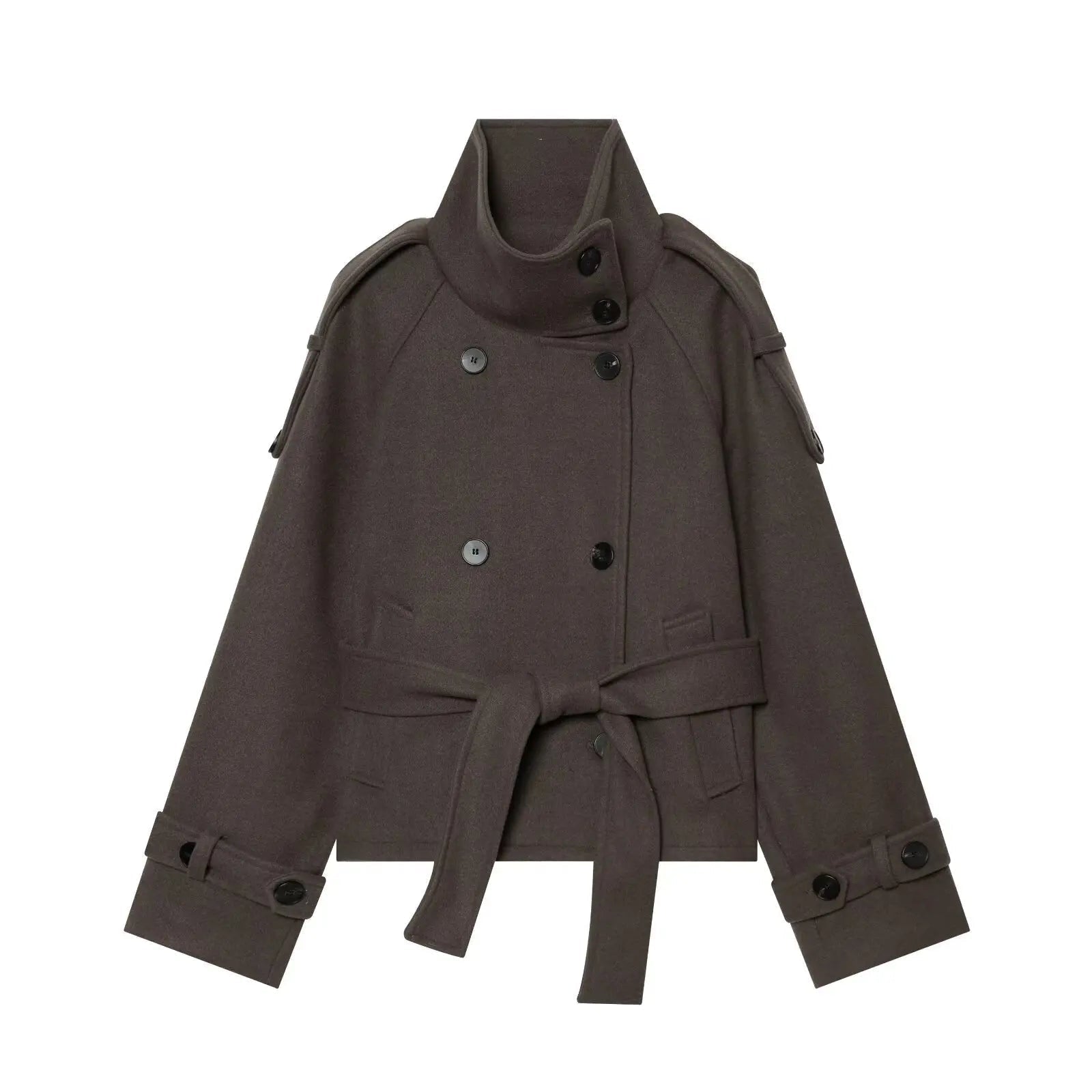 SOKYND Alicia Double Breasted Belted Coat CoatSOKYND-348759-M-OS-65143M