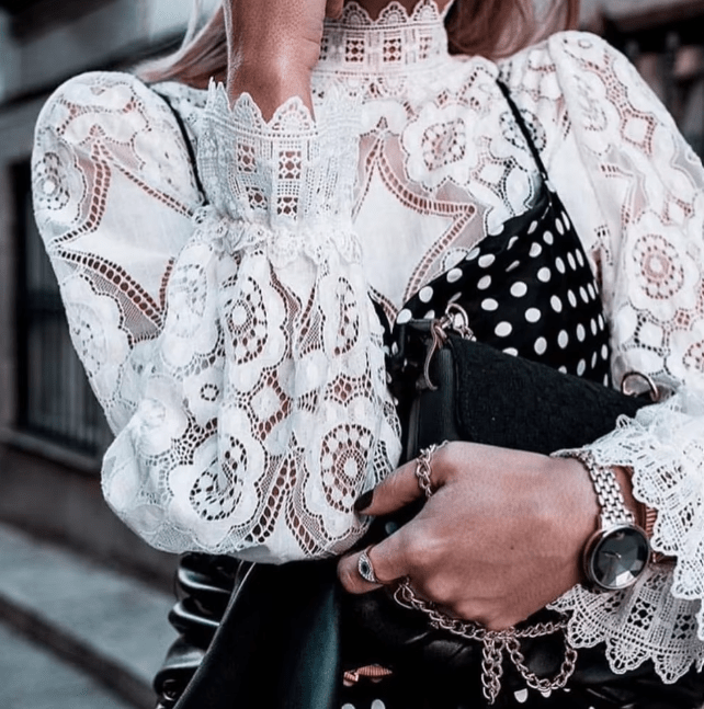 SOKYND Andy Long Sleeve Sheer Lace Top TopsyT1773141022777151867WhiteXS