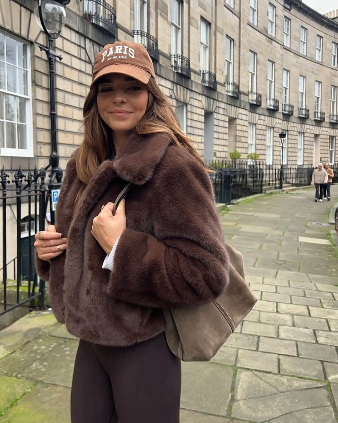 SOKYND Brittany Faux Fur Jacket Coats & JacketsSu1767356248756531430BrownM