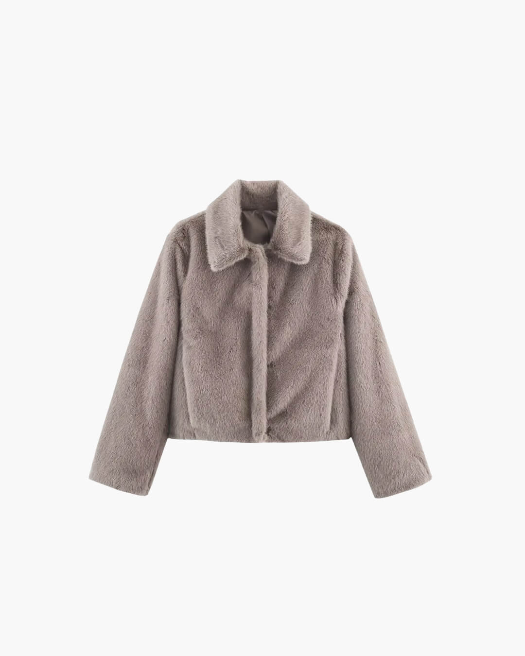 SOKYND Brittany Faux Fur Jacket Coats & JacketsCS1767356248757153550GrayS
