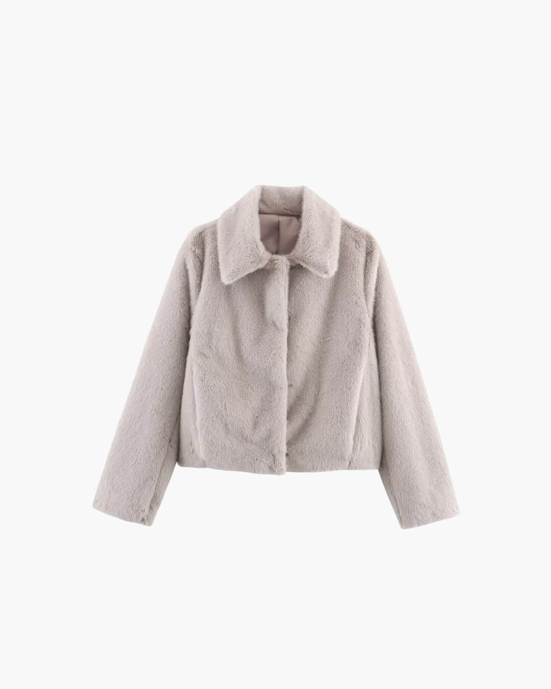 SOKYND Brittany Faux Fur Jacket Coats & JacketsPg1767356248756785205WhiteS