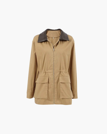 SOKYND Caroline Pocket Short Trench Coat Coats & JacketsjQ1772777205903336379L