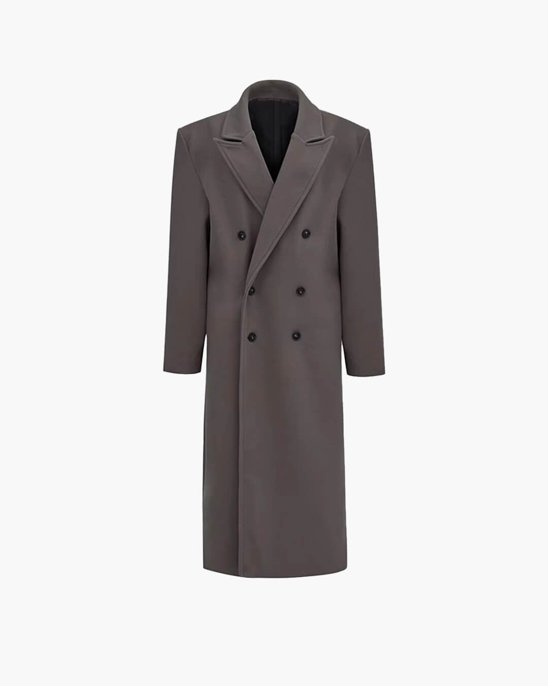 SOKYND Charlene Maxi Coat Coats & JacketskB1767625273833264043BrownS