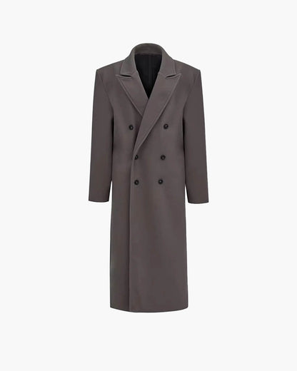 SOKYND Charlene Maxi Coat Coats & JacketskB1767625273833264043BrownS