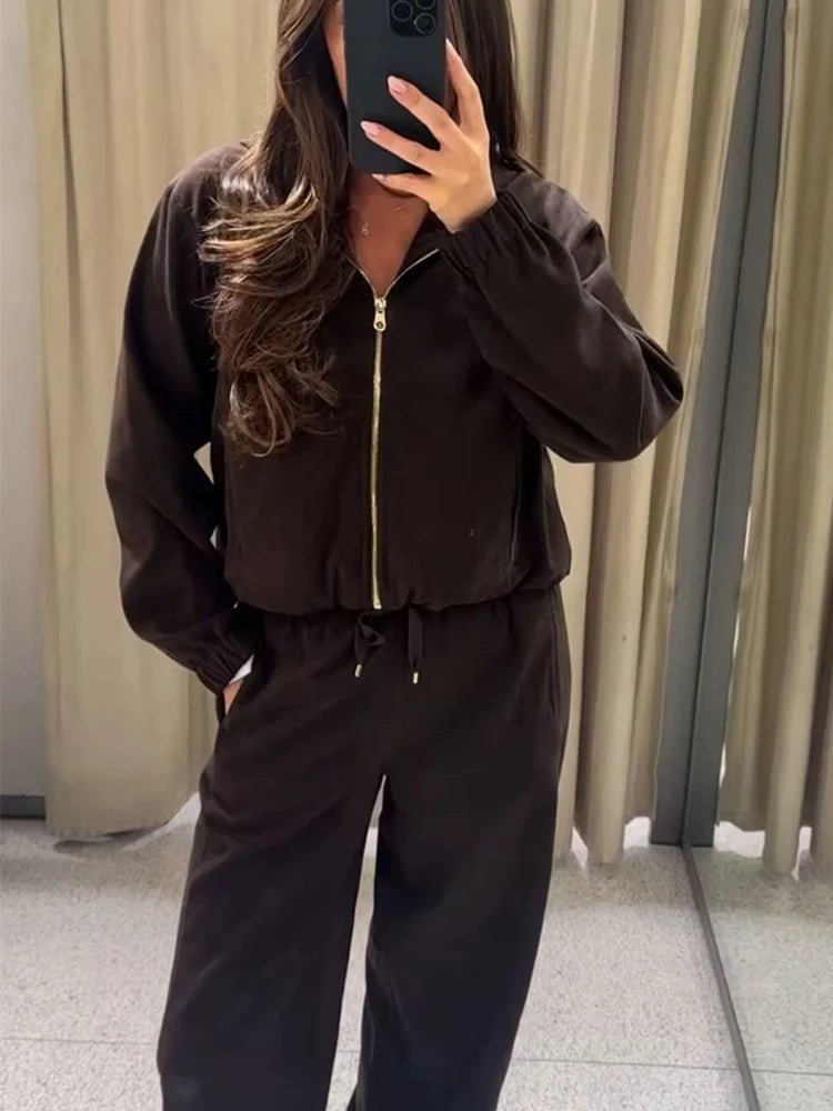 SOKYND Clara Hooded Tracksuit Set Matching SetskY1772777205908977555SetCoffeeXS