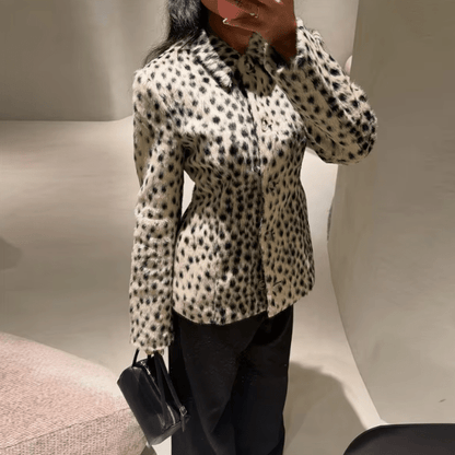 SOKYND Ellen Leopard Printed Faux Fur Jacket CoatSOKYND-320215-SHO-S-78327LeopardS