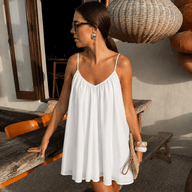 Emery Spaghetti Strap Flowy Mini Dress