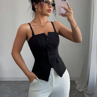 Fabia Tailored Sleeveless Top
