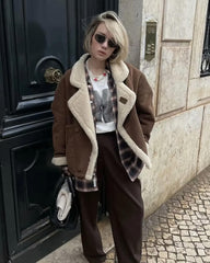Jane Faux Leather Moto Jacket