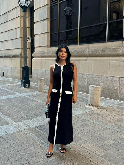 SOKYND Janna Maxi Dress DressBlackXL