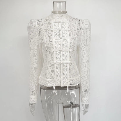 SOKYND Nicole Long Sleeve Lace Blouse Tops1005009268939981-;iQ1772479402477596060BlackS