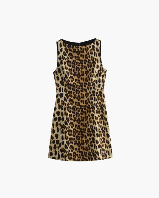 SOKYND Olivia Leopard Mini Dress DressSOKYND-583383-XS-OS-60311XS