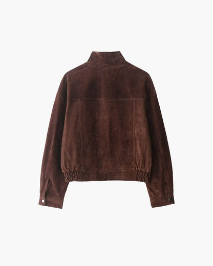 SOKYND Riley Faux Suede Jacket Coats & JacketsTm1774219786690295560S