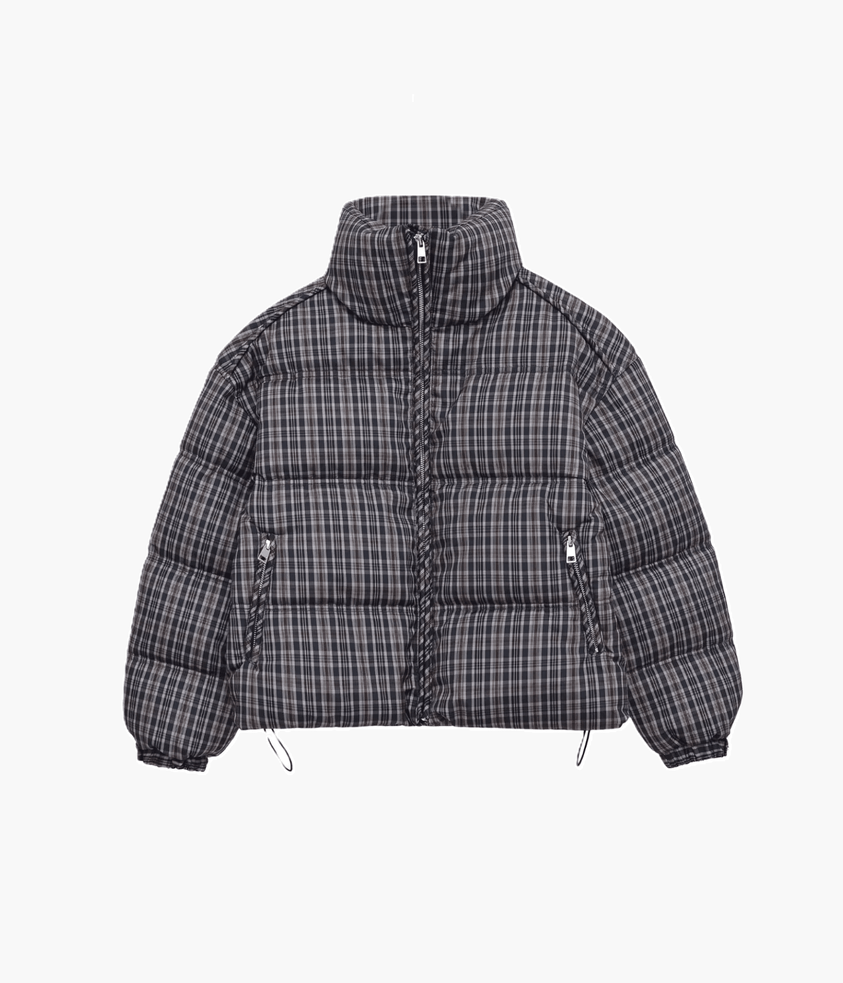 SOKYND Sabrina Plaid Puffer Jacket JacketSOKYND-964503-XS-OS-51223XS