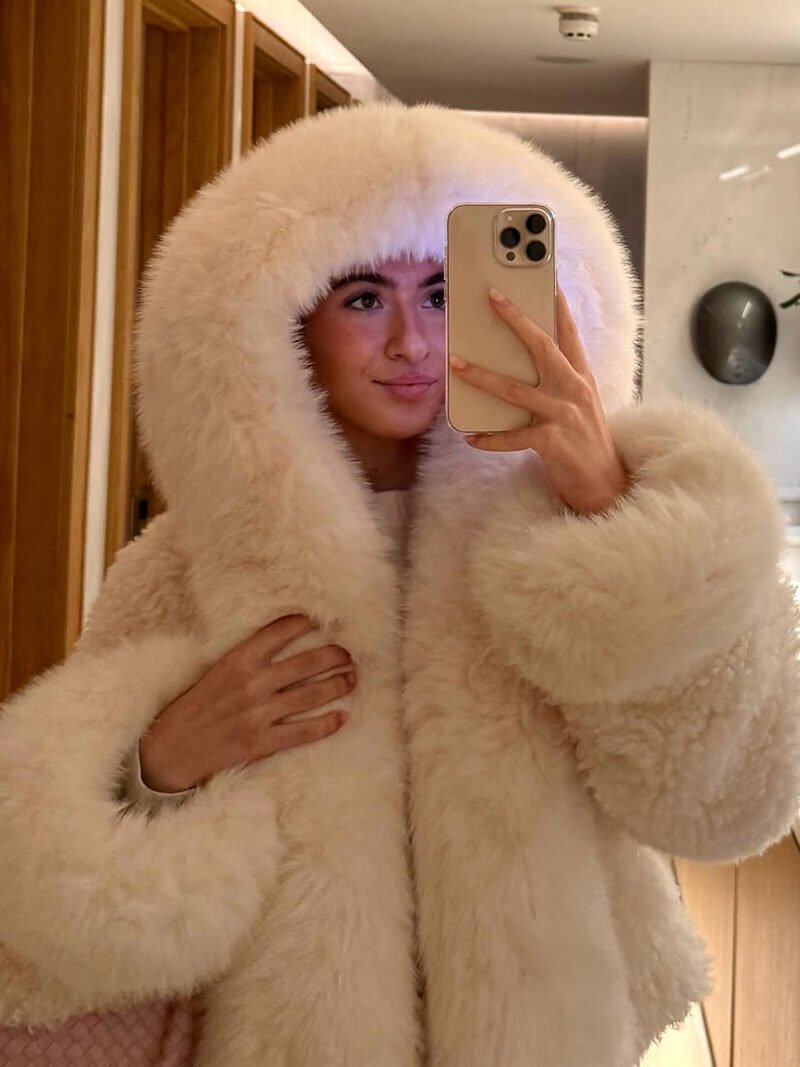SOKYND Shelby Faux Fur Jacket Coats & Jacketskc1767356248743953052WhiteM