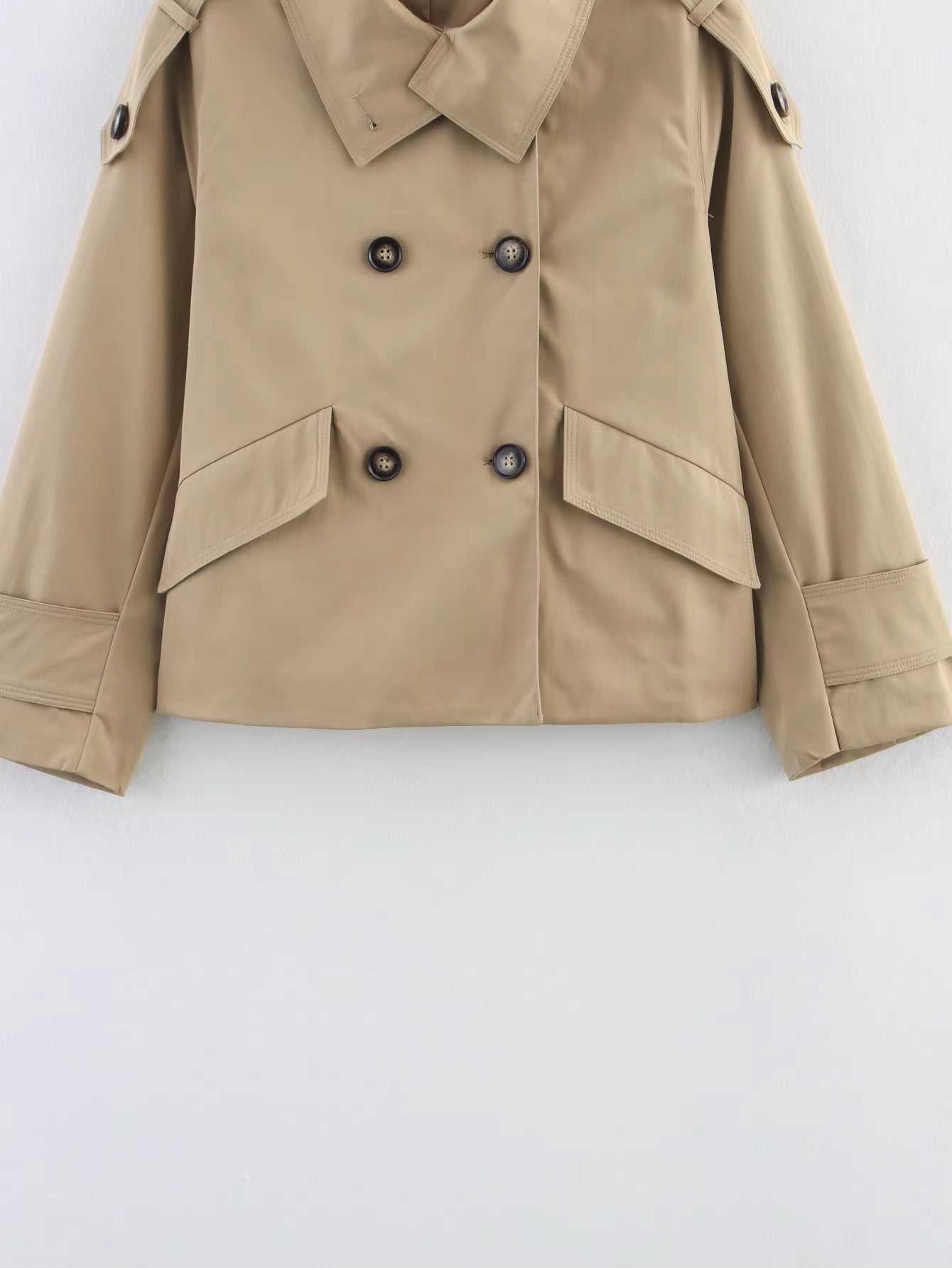 SOKYND Zoe Beige Double Breasted Trench CoatSOKYND-986391-BEI-M-56759BeigeM